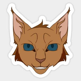 Smiling cat Sticker